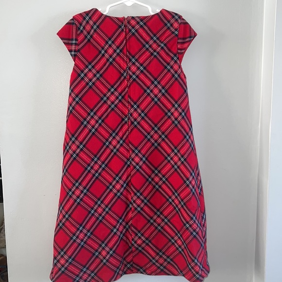 Plaid Christmas Dress with Pockets, H&M size 8-9yo - Picture 5 of 5